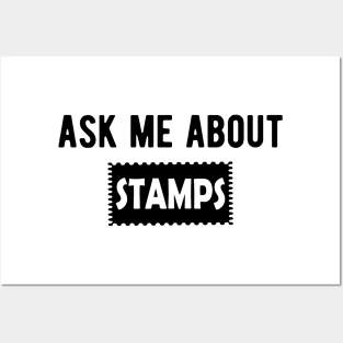 Ask me about Stamps Posters and Art